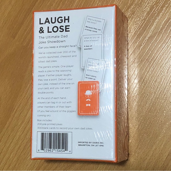 BNIB SEALED Laugh & Lose Card Game - Picture 2 of 4